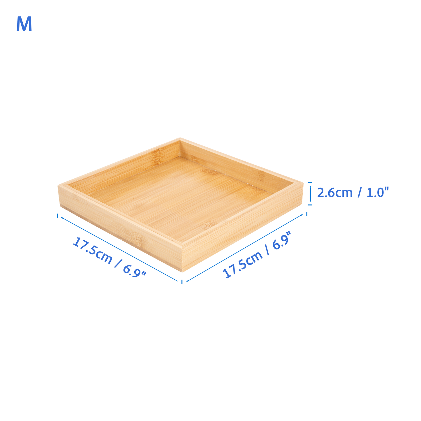 Bamboo Storage Tray - 3 Sizes