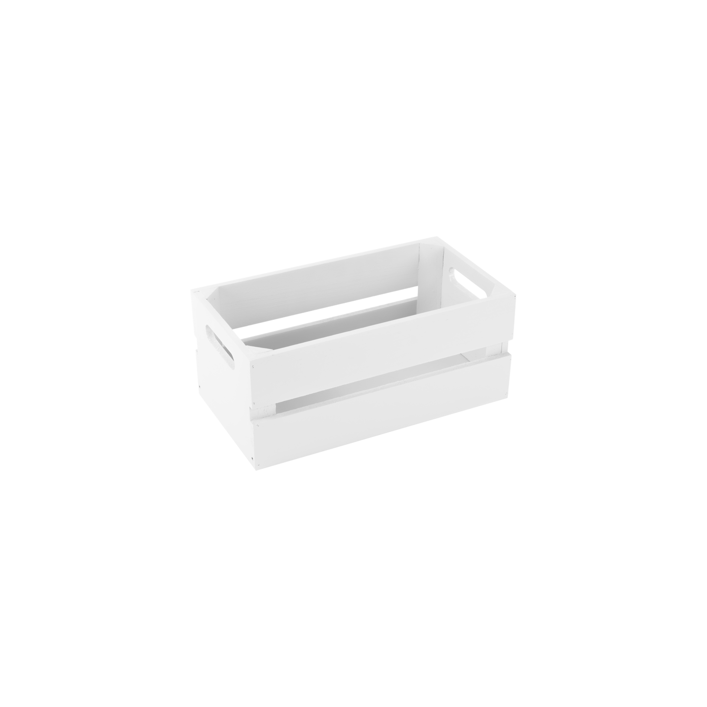 White Wooden Crate Display Trough - 3 Sizes