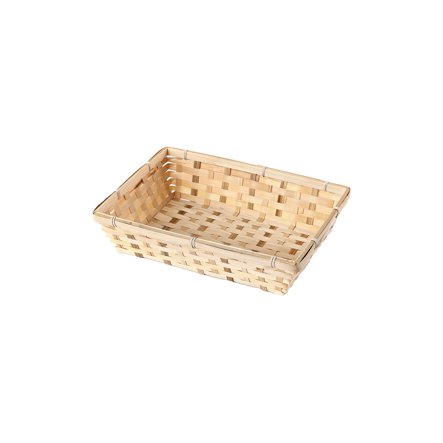 30cm Bamboo Packing Basket Tray