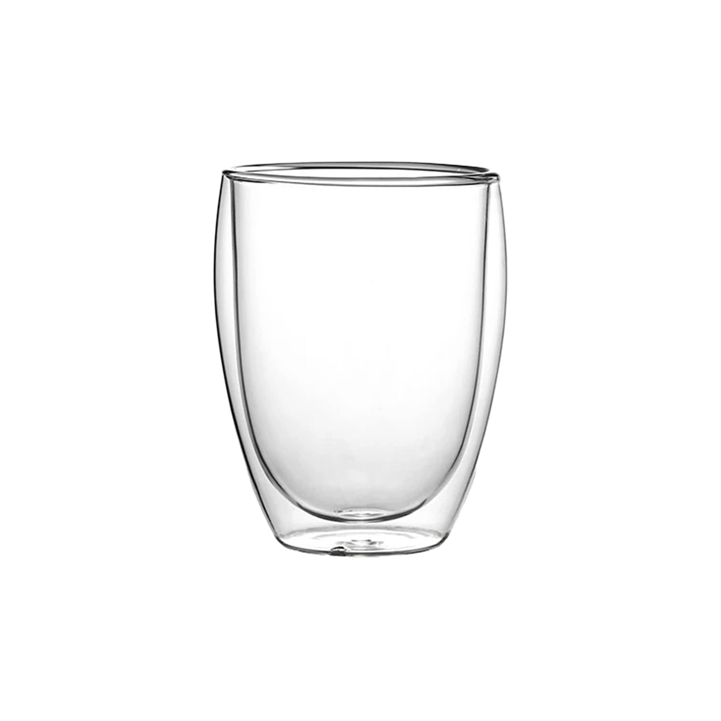 350ml Double Wall Glass Set of 6