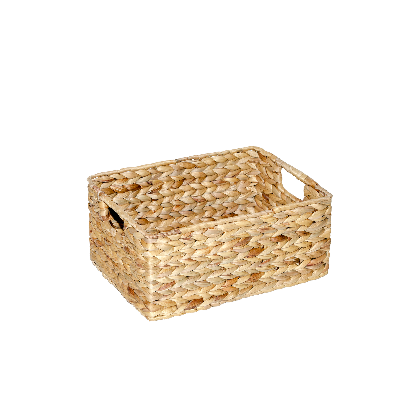 Water Hyacinth Rectangular Storage Basket - 3 Sizes
