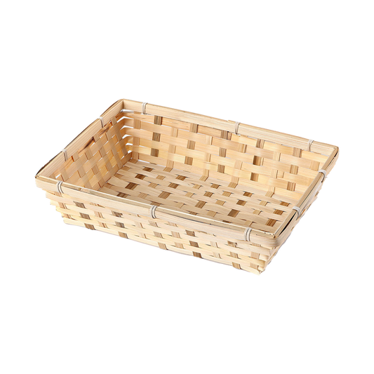 43cm Bamboo Packing Basket Tray