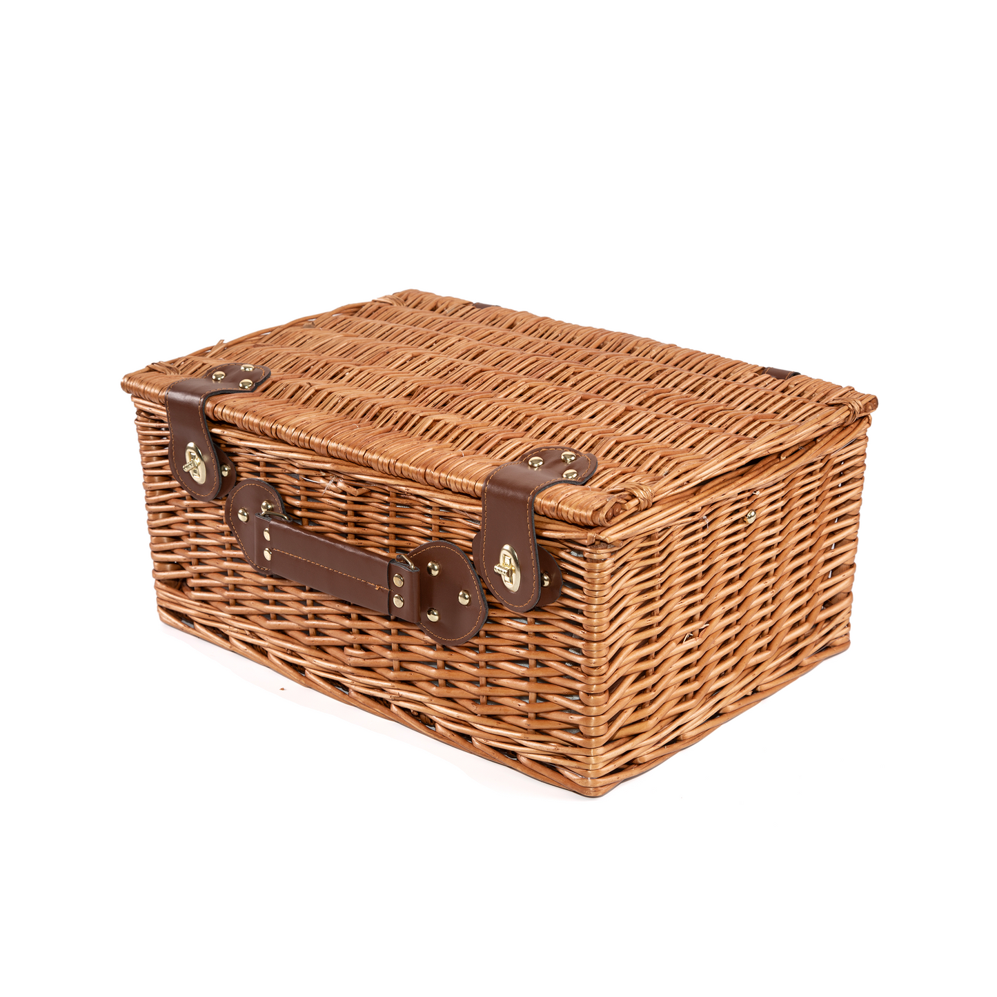 4 Person Classic Picnic Wicker Hamper Basket
