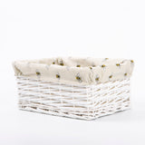 Greenleaves Wicker Storage Basket Shelf Basket Organization Gift Hamper Bathroom Storage