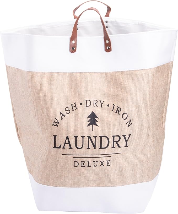 Canvas Laundry Bag with Handle