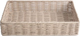 Rectangle Artificial Wicker Storage and Display Basket