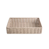 Artificial Wicker Storage and Display Basket – Durable, Stylish & Eco-Friendly – Ideal for Home & Retail Use