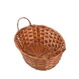 Package of 5 Bamboo Wicker Hampers With Handles Hampers Retail Display Tray Bread Basket