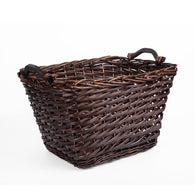 Heavy Duty Log Basket Fireside Blanket Basket Bedroom Storage Basket Laundry Basket
