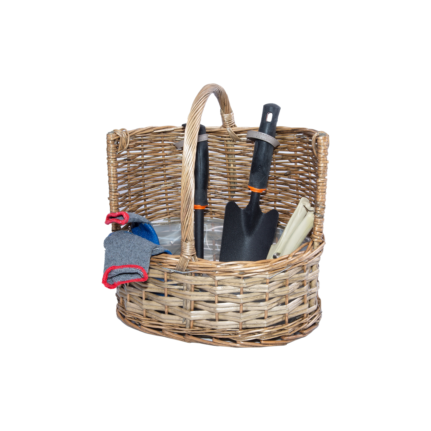 Antique Wash Garden Tool Basket