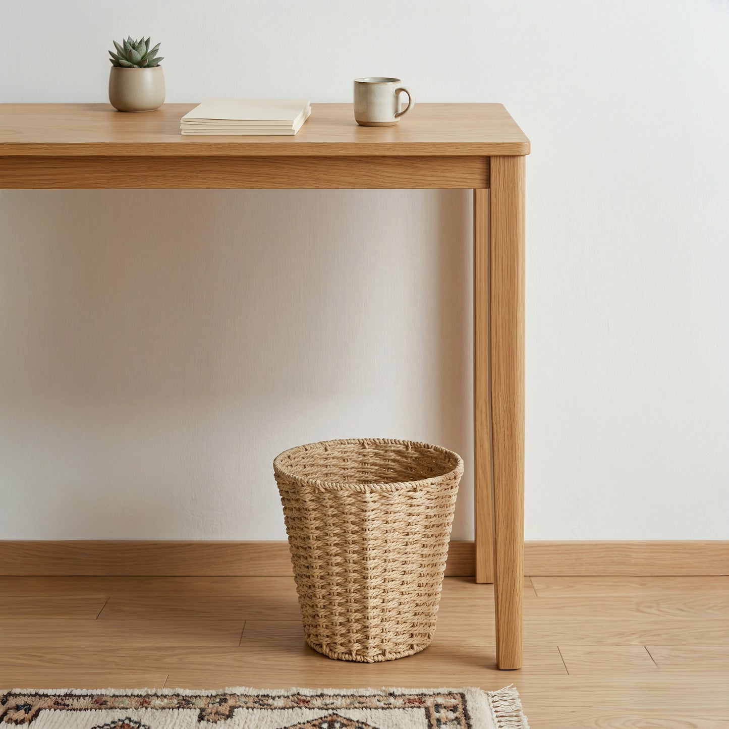 Paper Rope Waste Paper Bin