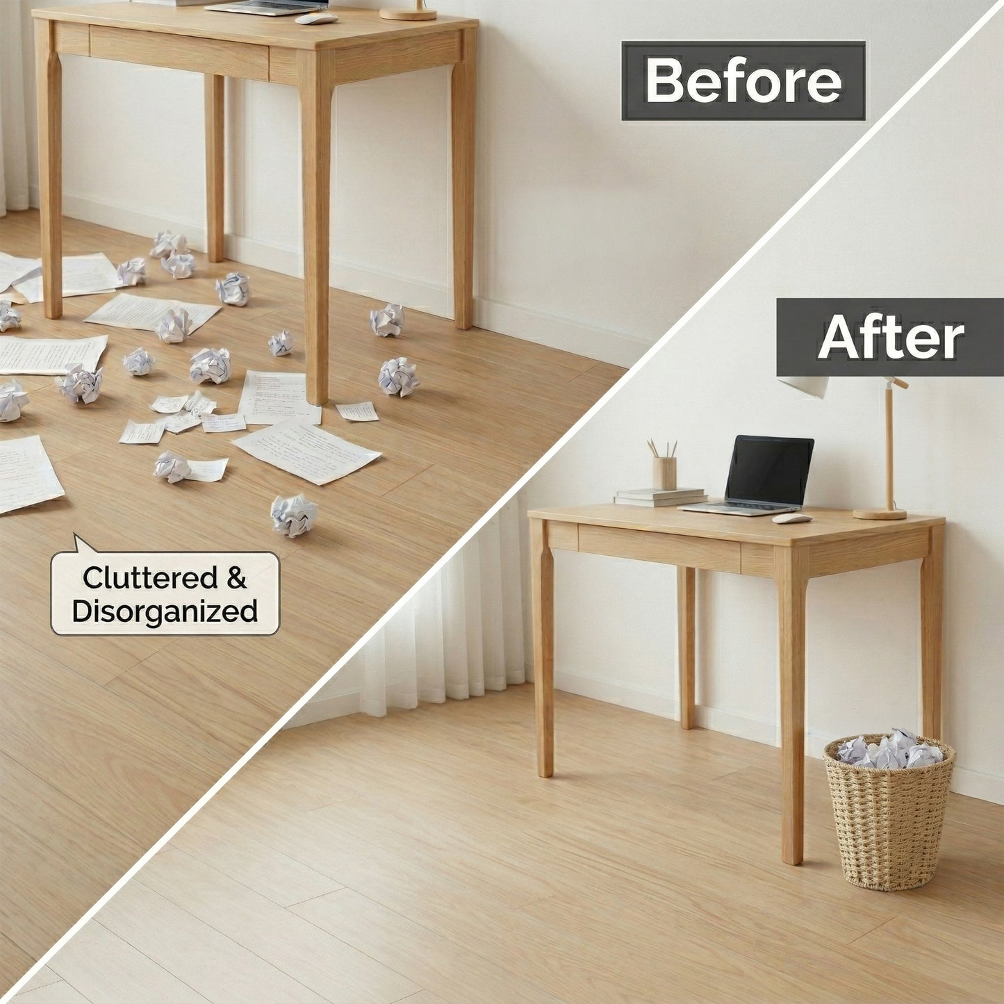Paper Rope Waste Paper Bin