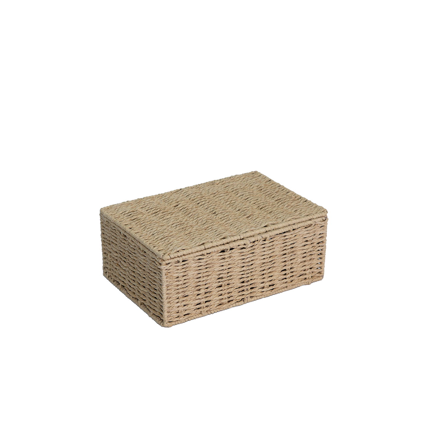 Natural Paper Rope Storage Hamper Basket Box - 3 Sizes