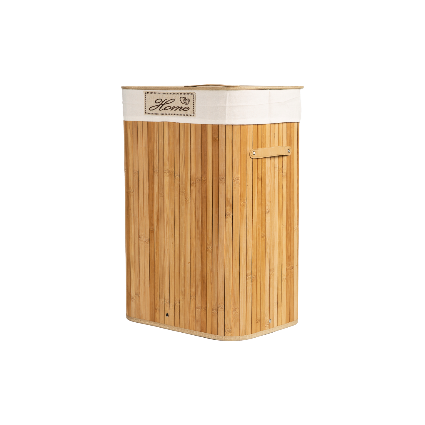Bamboo Laundry Basket with Lining