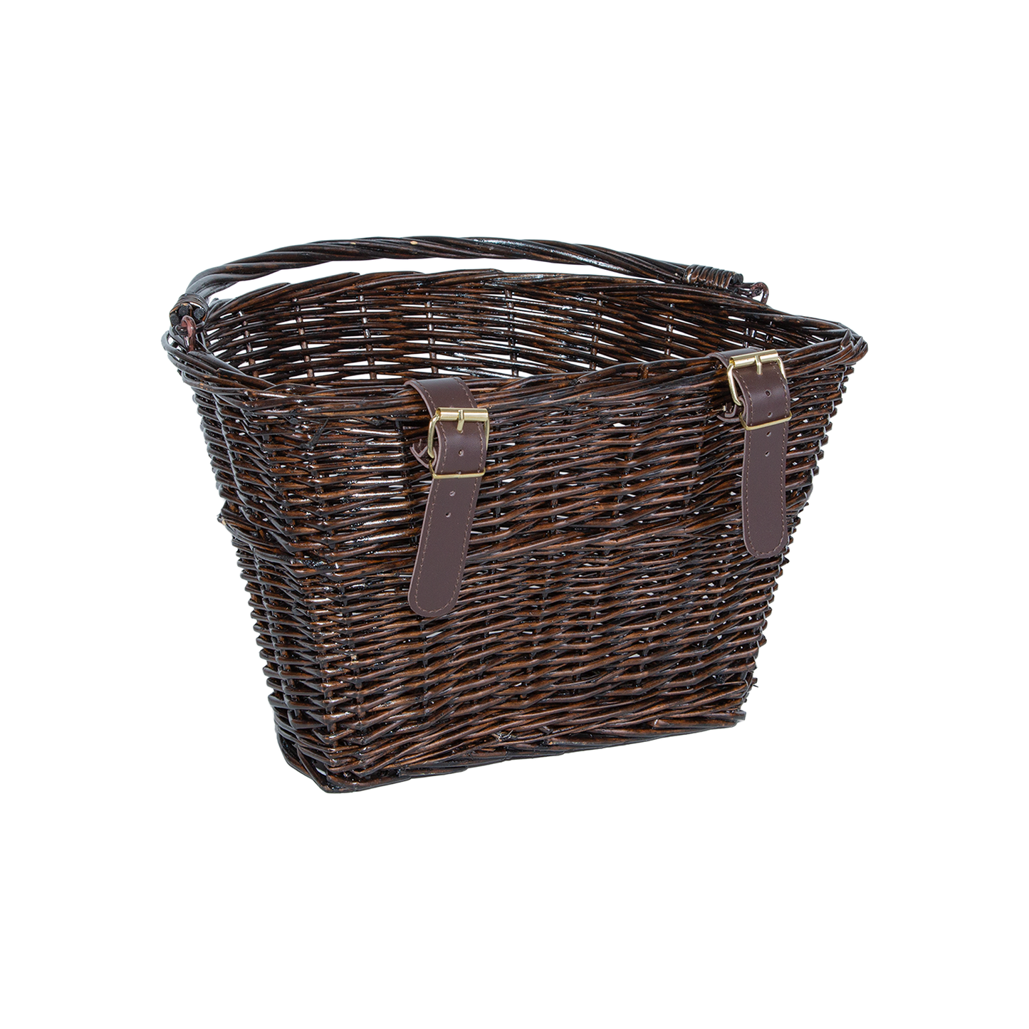 Steamed Wicker Bike Basket - Double Steamed / Light Steamed