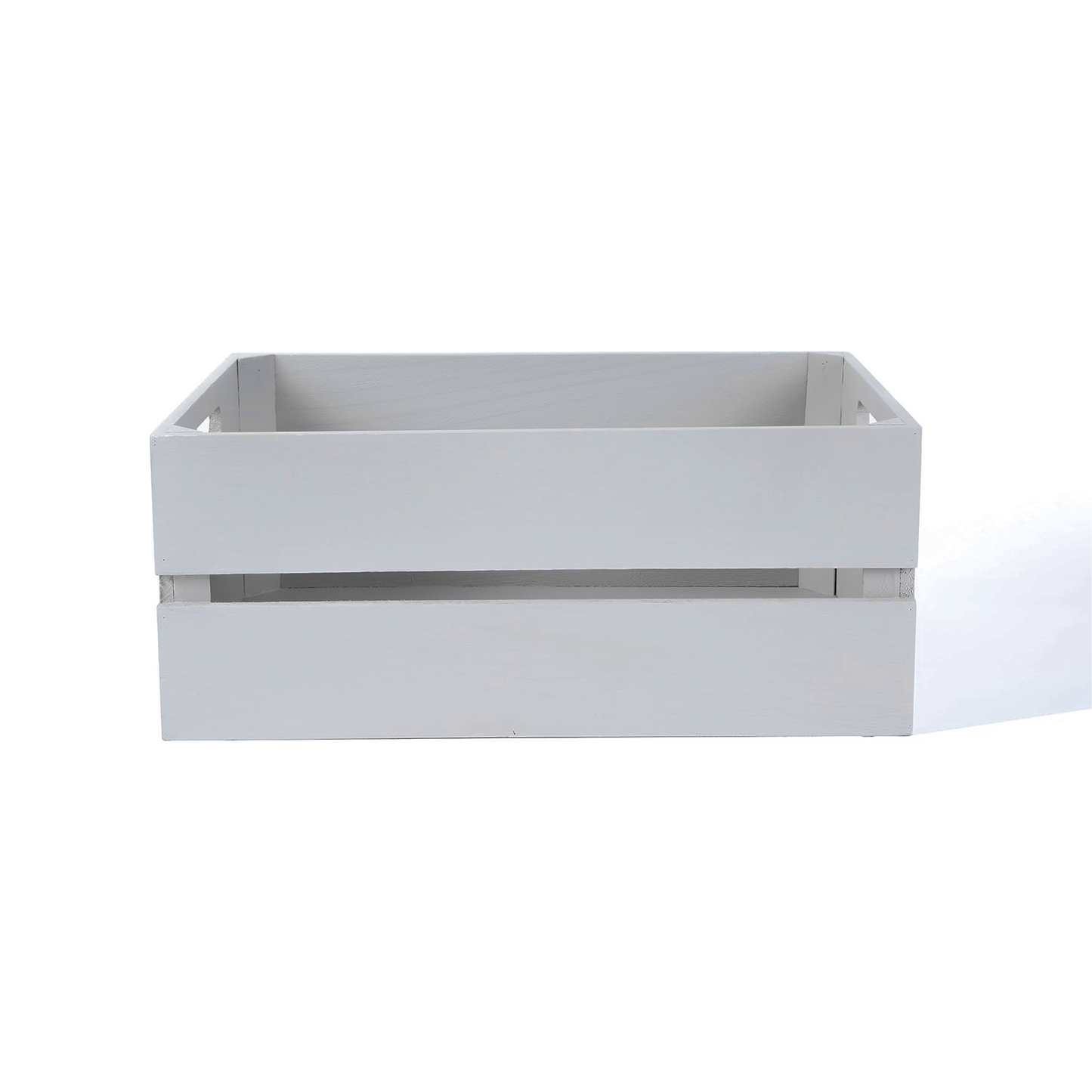 Grey Wooden Crate Display Trough - 3 Sizes
