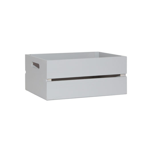 Grey Wooden Crate Display Trough - 3 Sizes