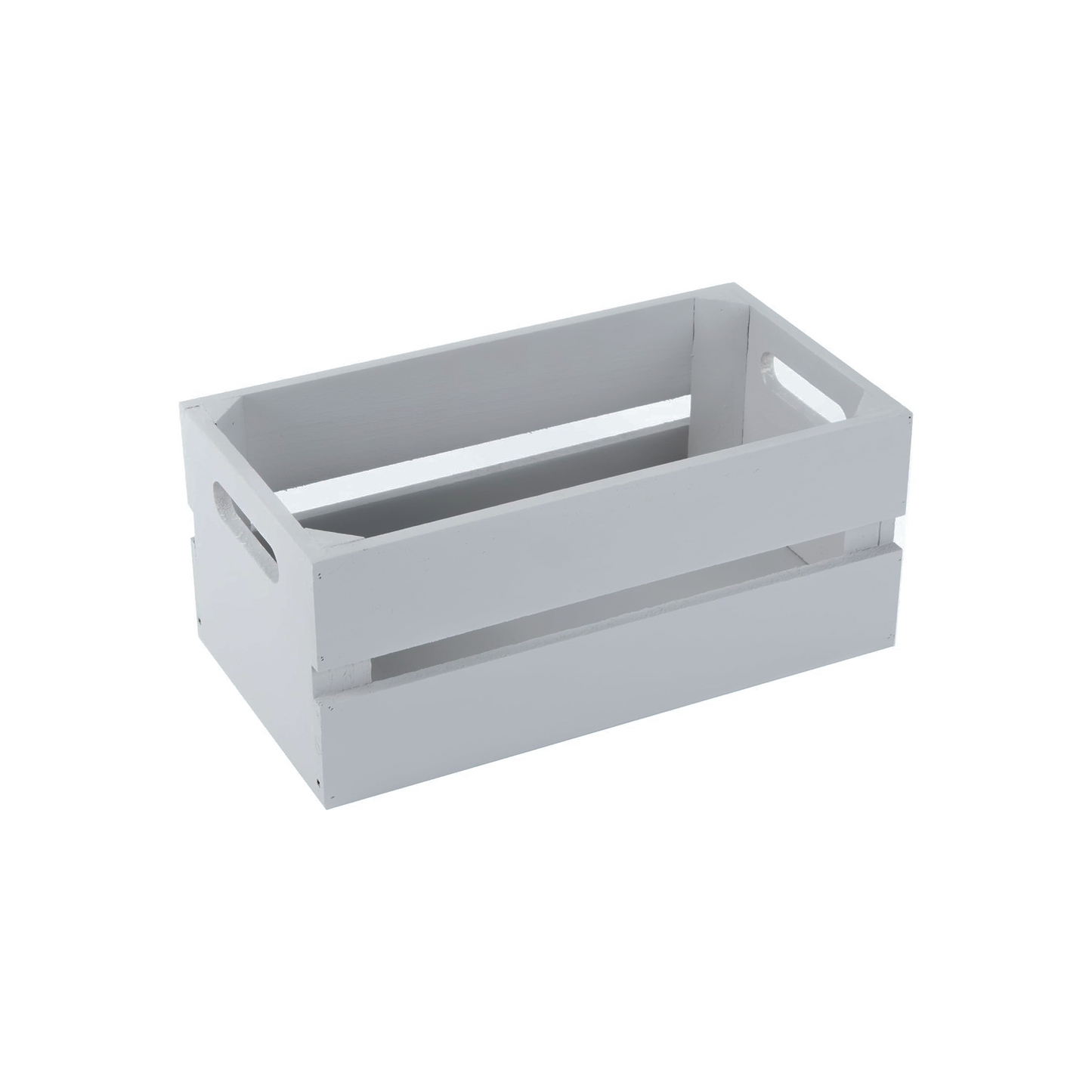 Grey Wooden Crate Display Trough - 3 Sizes