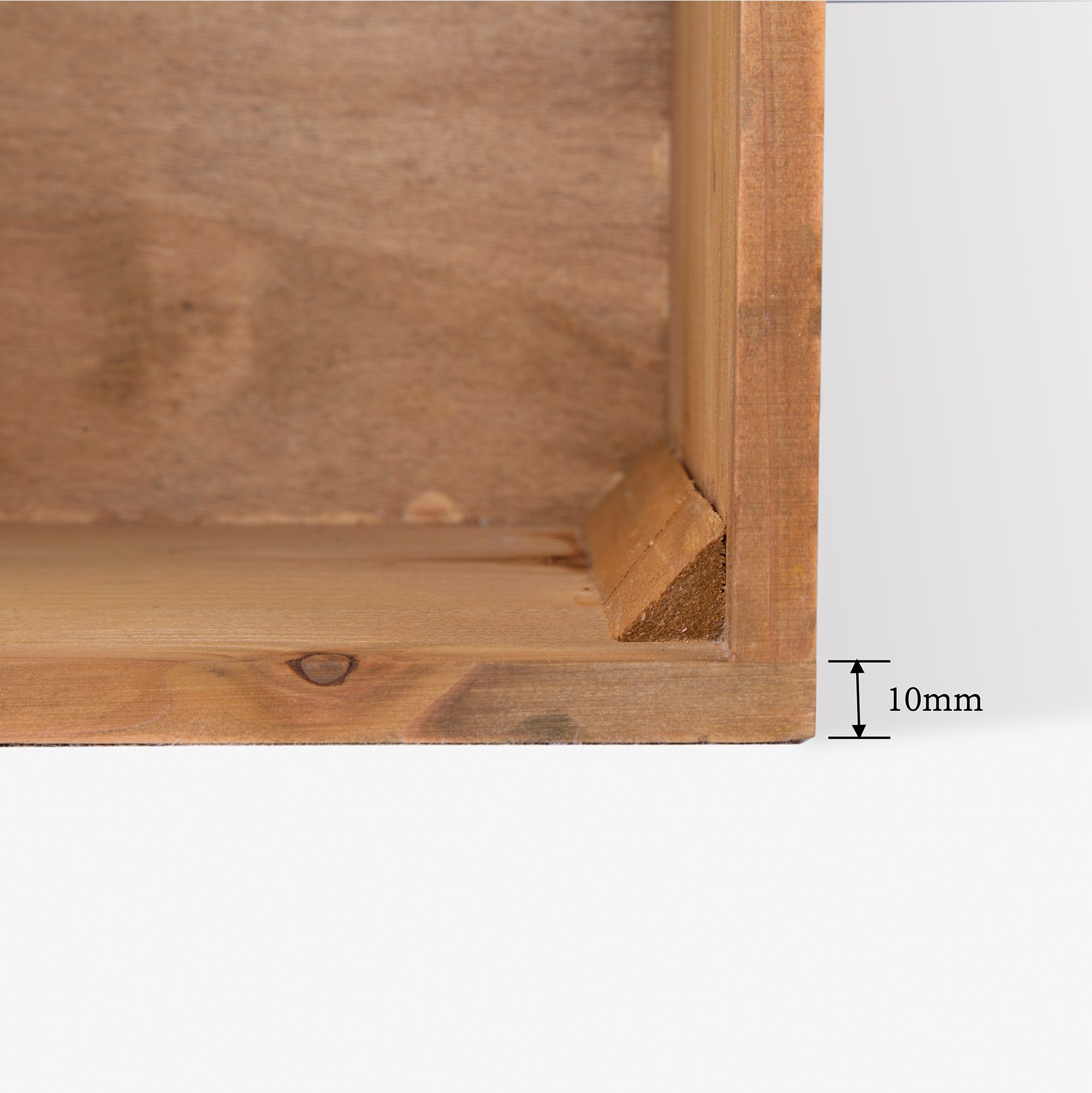 Oak Effect Dog Toy Storage Box with Lid - 2 Sizes