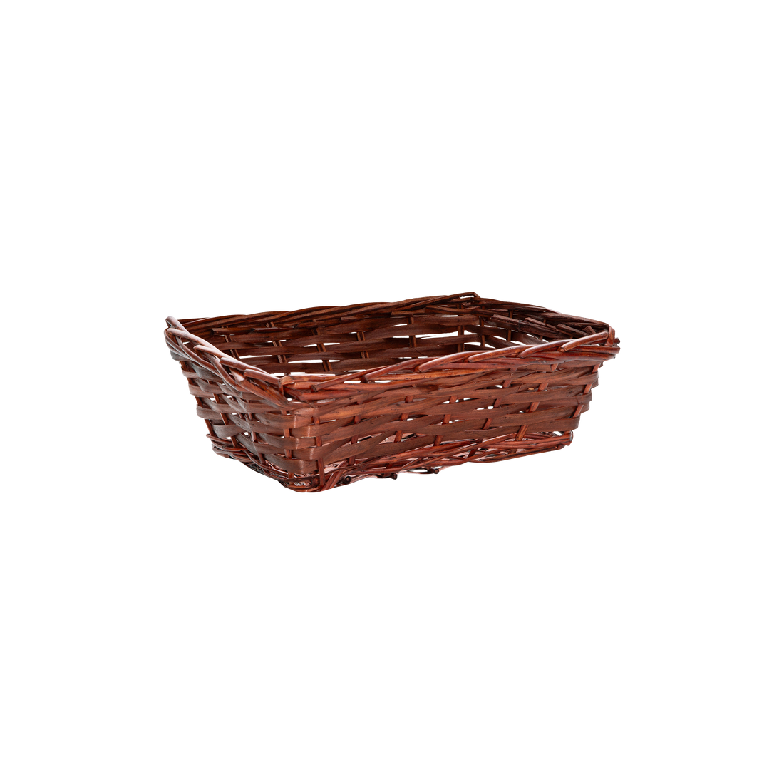 30.5cm Brown Rectangular Split Willow Packing Tray – Wickerfield