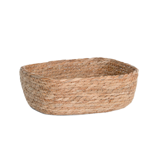 Seagrass Woven Storage Basket Set 2