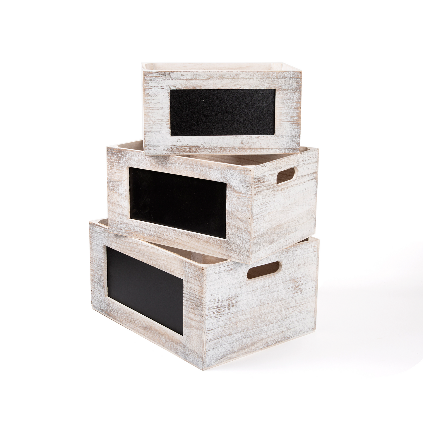 Vintage Wooden Crate with Chalkboard - 3 Sizes
