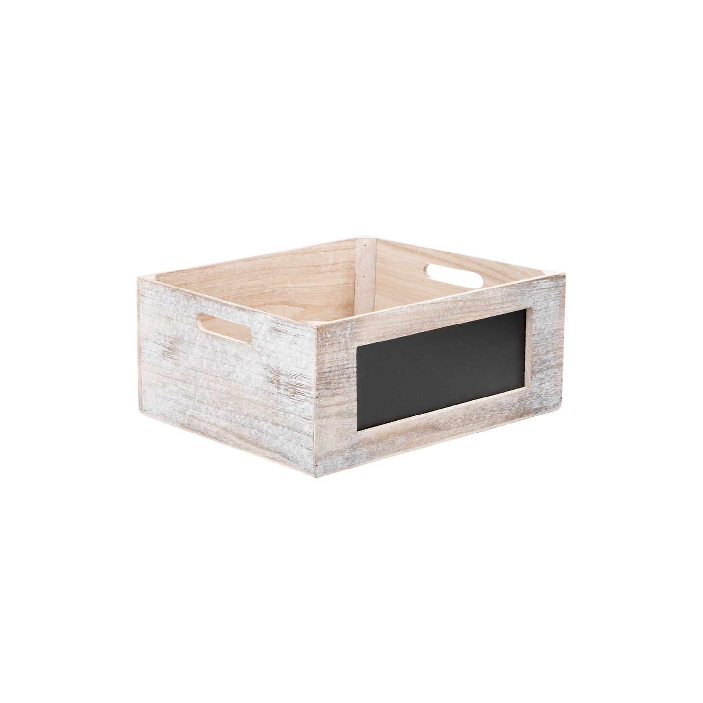 Vintage Wooden Crate with Chalkboard - 3 Sizes