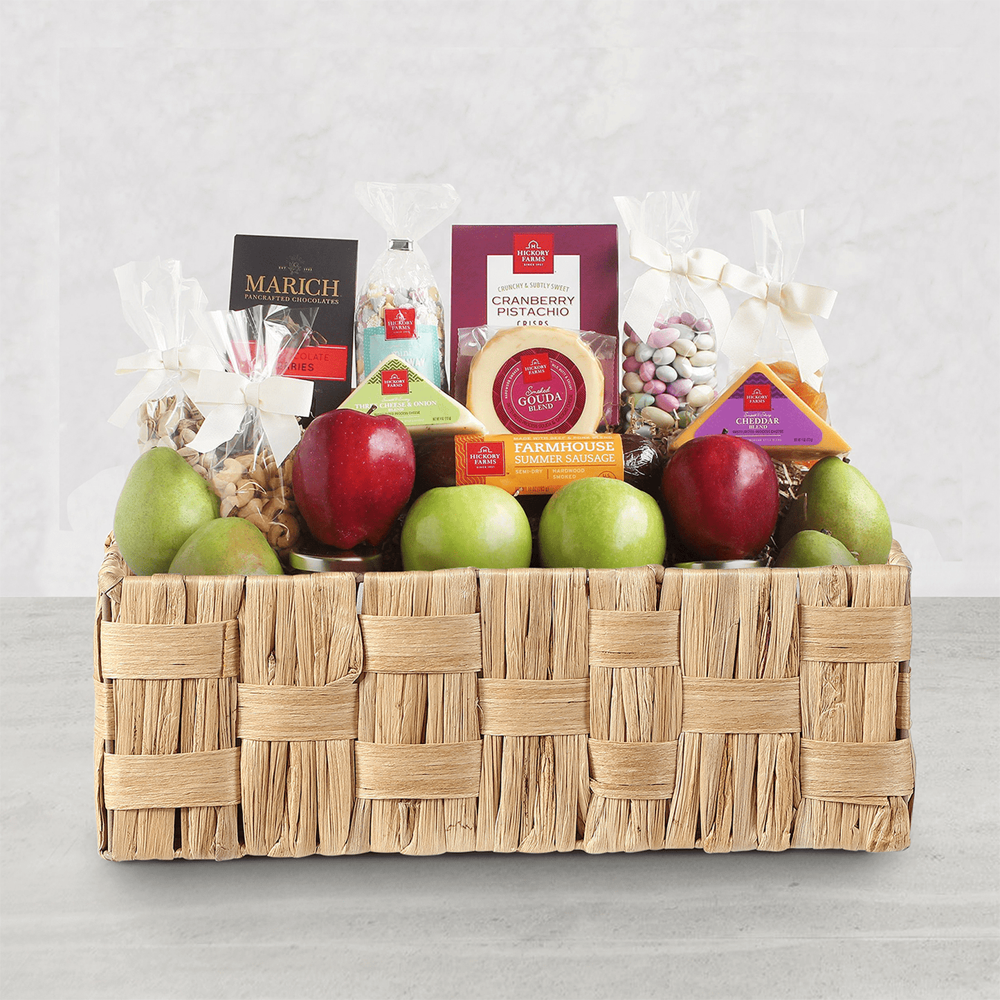Water Hyacinth Basket with Checkered Weave - 3 Sizes