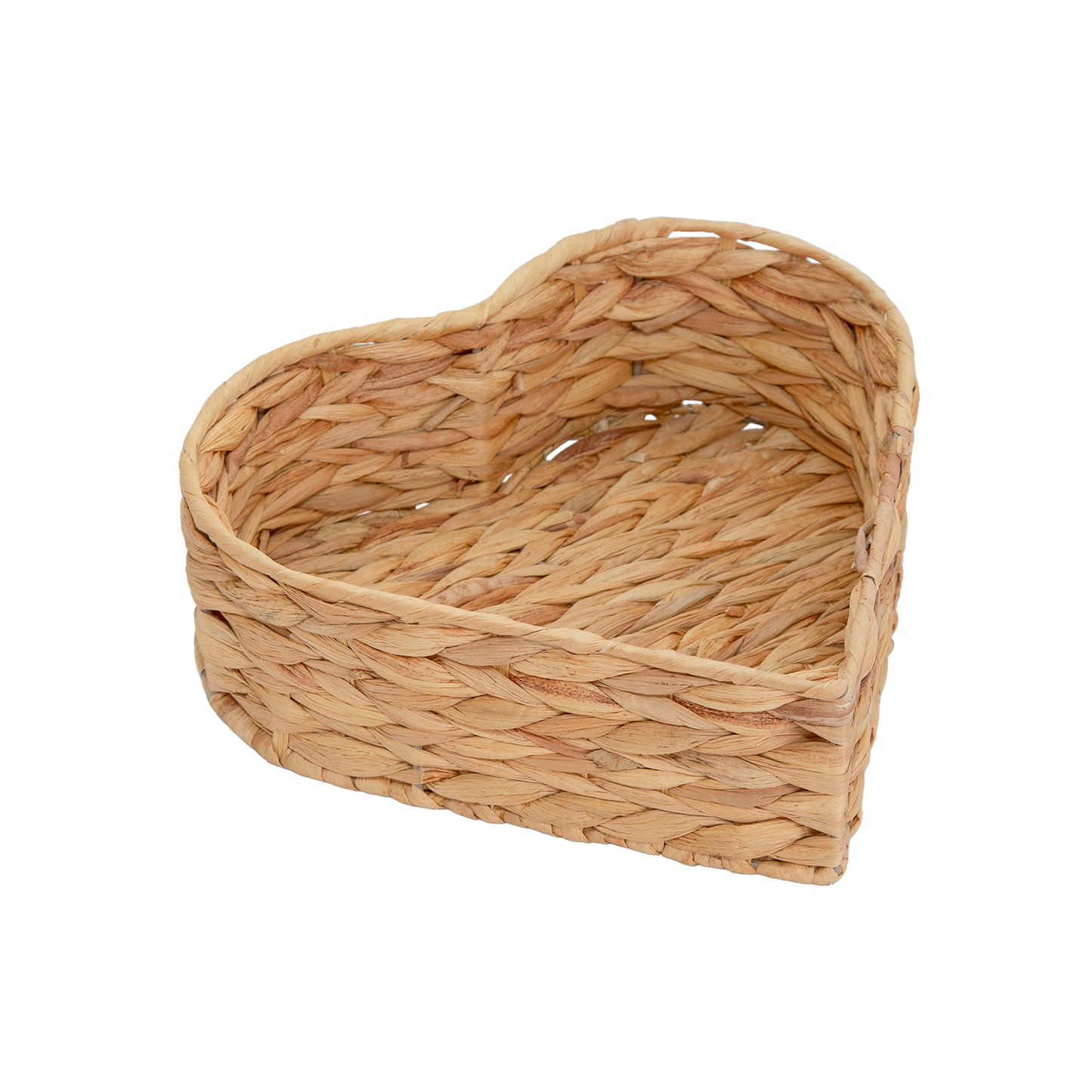 Water Hyacinth Heart-Shaped Basket Set 2