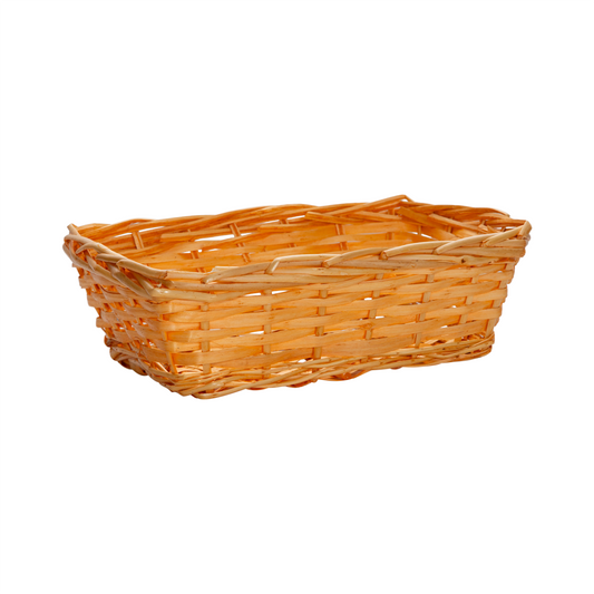30.5cm Light Steamed Rectangular Split Willow Packing Tray