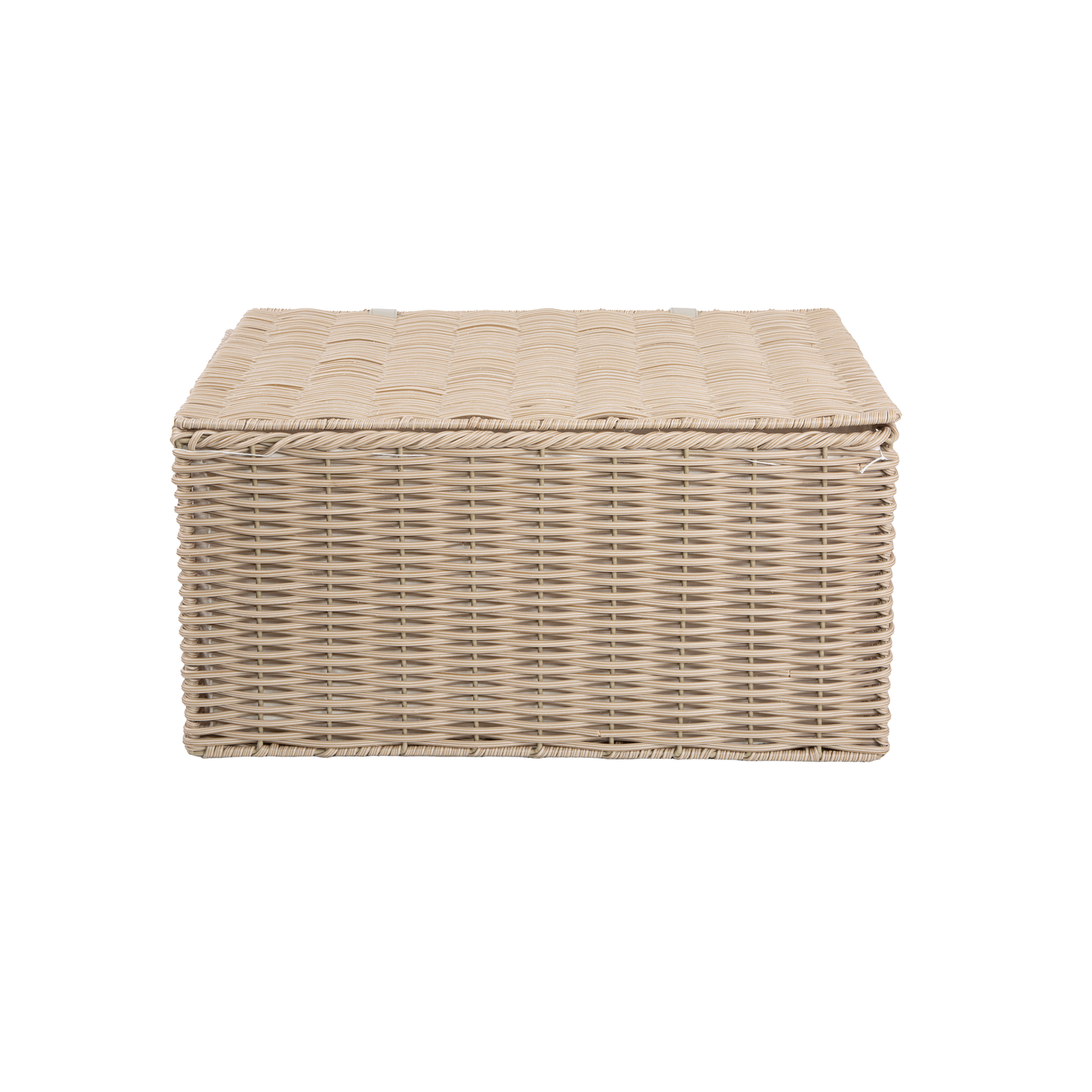 Wicker-Style Storage Hamper Basket with Lining - 2 Sizes