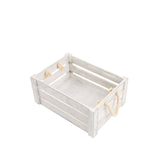 New Rope Handle Display Storage Wooden Crates shelve Box Christmas Gift Hampers