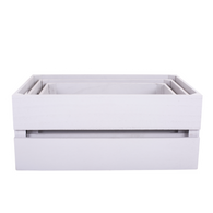 Superb Wooden Apple Crate Retail Display Shelf Box Storage Christmas Gift Hamper