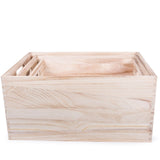 Shelf Wooden Crates Collection Home Storage Box Christmas Gift Hampers