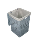 Premium Grey Paint Collection Home Bathroom Storage Wicker Basket Trunk Gift
