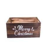 Christmas Edition Wooden Crates Retail Display Storage Box Gift Hamper Eve Box