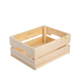 BH Flat Package Unpainted Wooden Storage Box Organiser For Toys Tools Kitchen