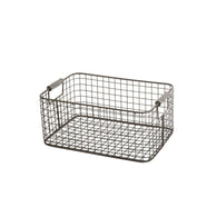 Metal Wire Shelf Storage Basket Bathroom Kitchen Holder Cupboard Organizer