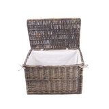 Premium Wicker Trunk Baby Nursery Toys Blanket Storage Chest Basket Box Bedside