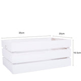 Great Value Light Wooden Crates Retail Dis Storage Box Shelves Racks Gift Hamper