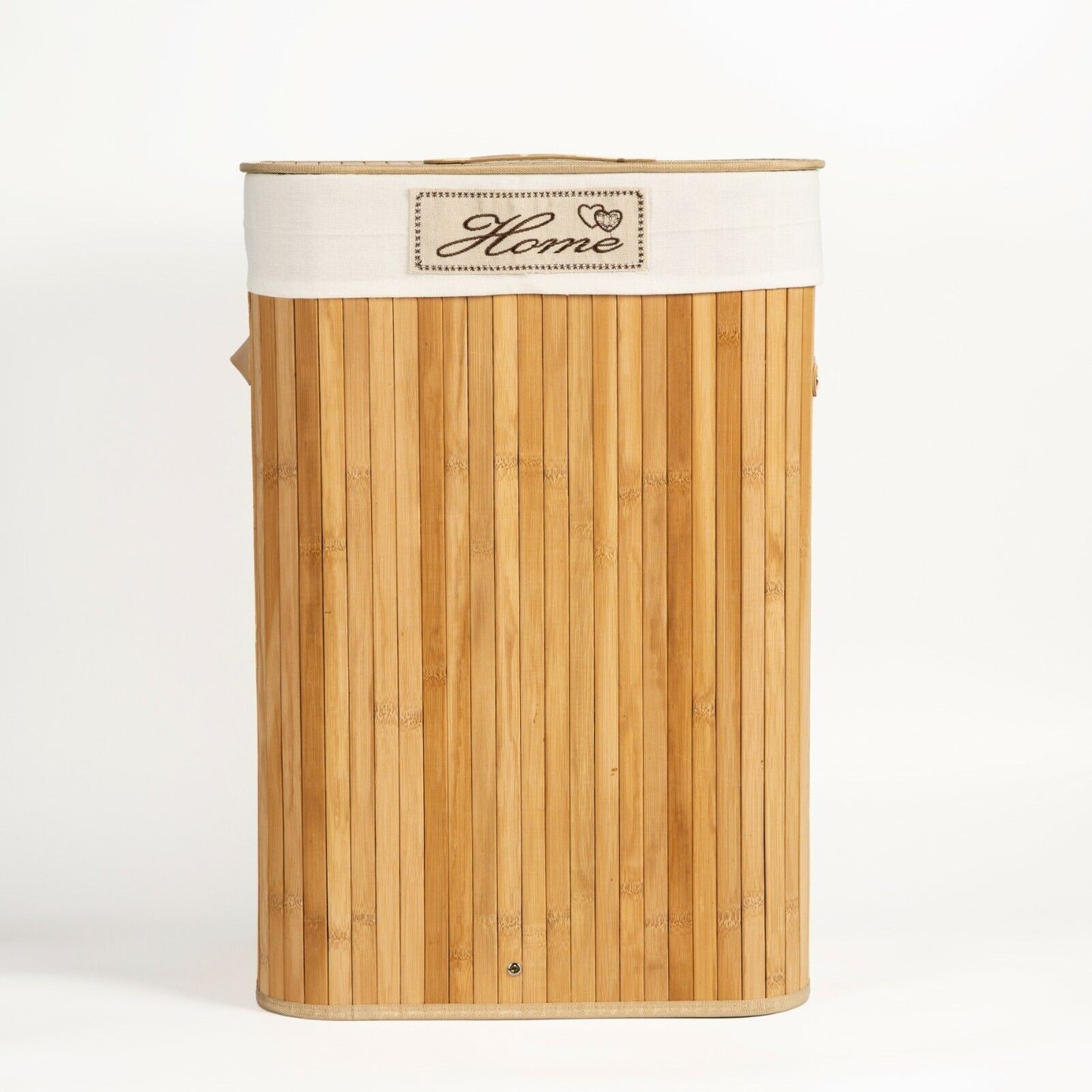 Bamboo Laundry Basket with Lining
