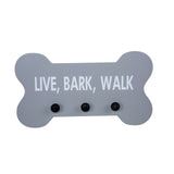 Live Bark Walk Wall Hook Dog Leash Key Holder Wall Shelve Dog Lover Home Decor